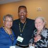 Joyce and Gene Cromartie with Linda Taylor