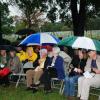 Arlington National Cemetery.  The DC arear recieved over 4 inches of rain on this date.