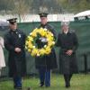 Posting the Memorial Wreath